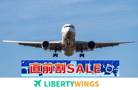 静岡空港発ー新千歳空港着 格安航空券の直前予約 Libertywings